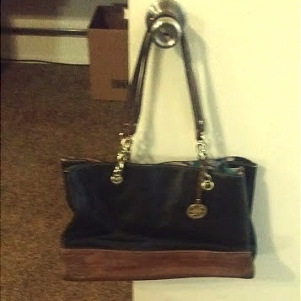 Dark Brown Leather Purse